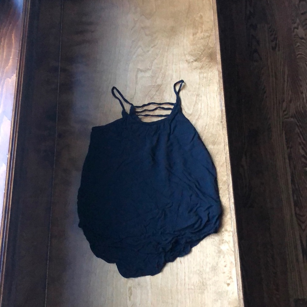 A black t-shirt